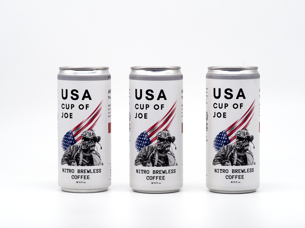 NITRO COLD BREWLESS COFFEE DRINK WHOLESALE COFFEE SUPPLIER | AMERICAS COFFEE: USA CUP OF JOE