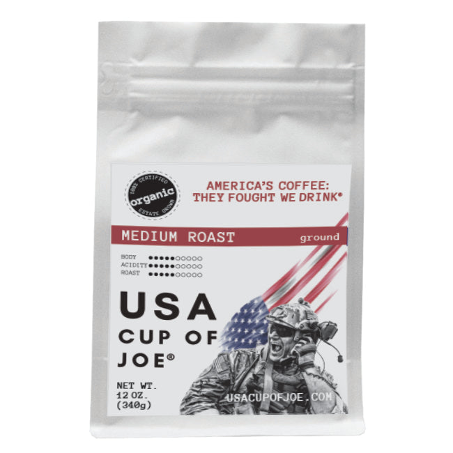 Medium Roast (Ground) 12oz | Clint Black Coffee